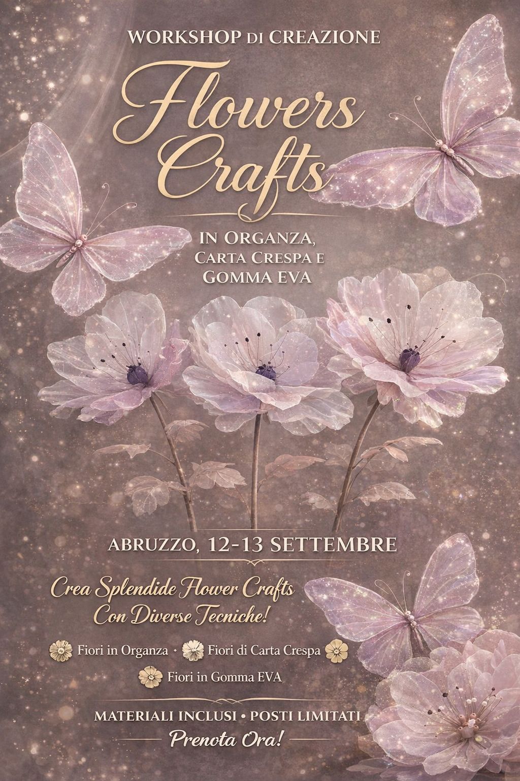 WORKSHOP FLOWER CRAFTS