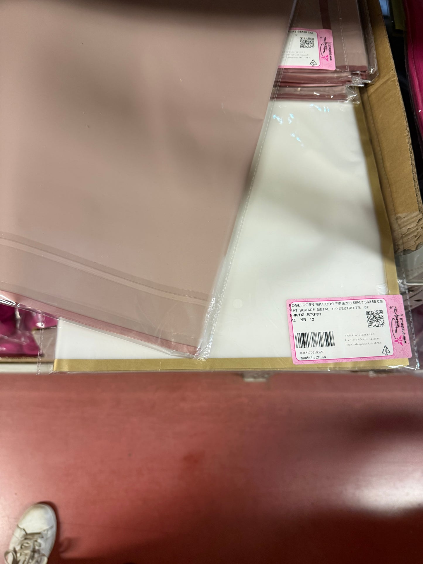 Scarta bouquet fogli