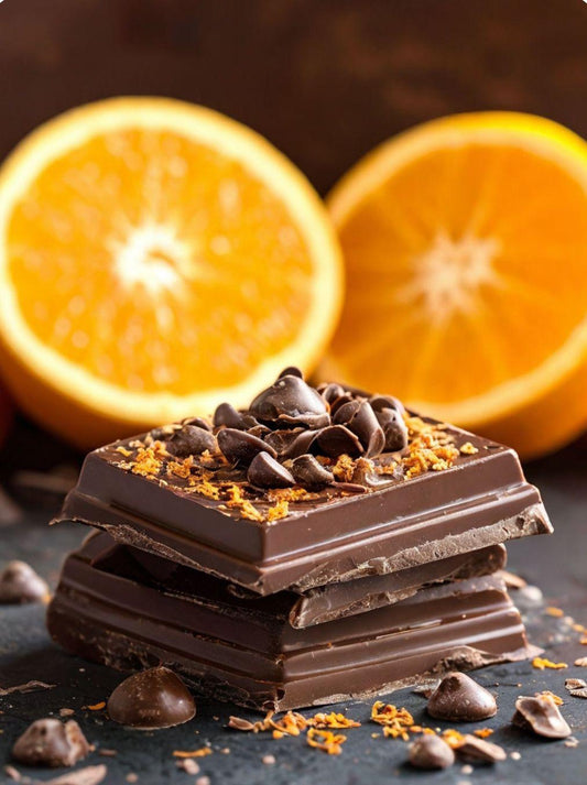 Cioccolata fondente e arancia