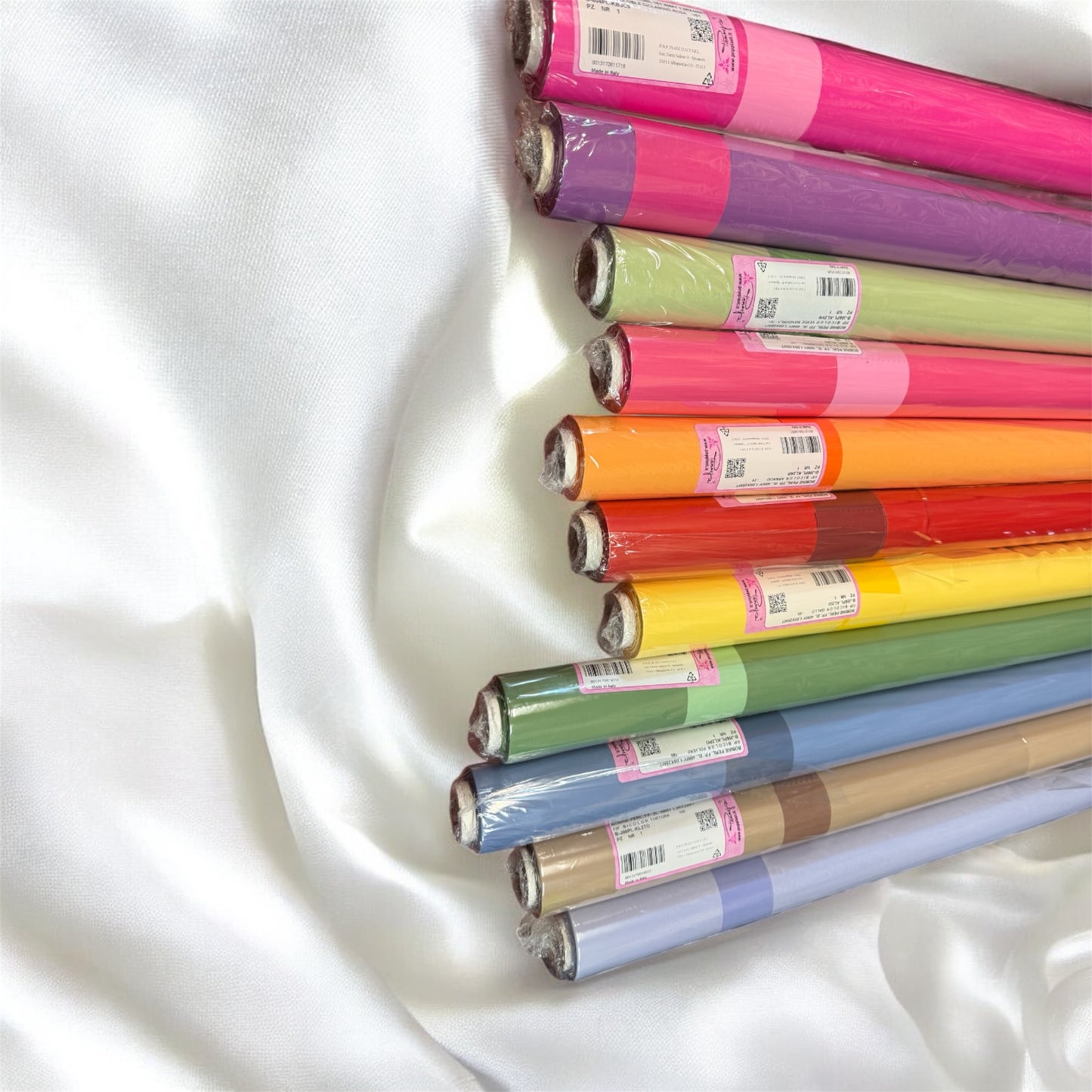 Carta bouquet bicolore al metro